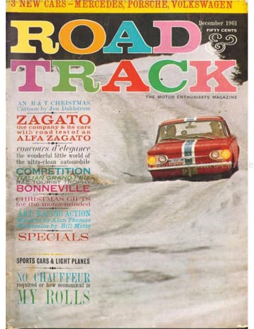 1961 ROAD AND TRACK MAGAZINE DECEMBER ENGELS, Ophalen of Verzenden, Nieuw