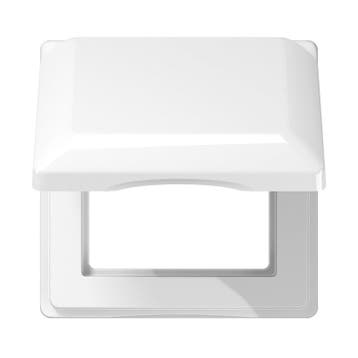 JUNG AS Gamme IP44 Couvercle Pliable Blanc Alpin Simple -, Verzenden