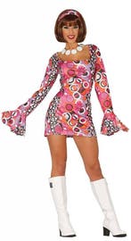 Disco Kostuum 70s Dames, Verzenden, Nieuw