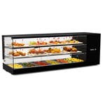 Tapasvitrine | LOGIC | Zwart | 6x 1/3 GN | +2°C/+6°C |, Zakelijke goederen, Verzenden, Nieuw in verpakking