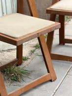 Stoel - Hout - Twee opvouwbare eilanden