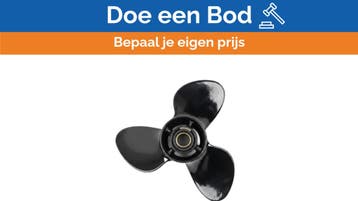 Bieden: Michigan Match 3-Blade Aluminum Boat Propeller 10 x, Ophalen of Verzenden, Nieuw