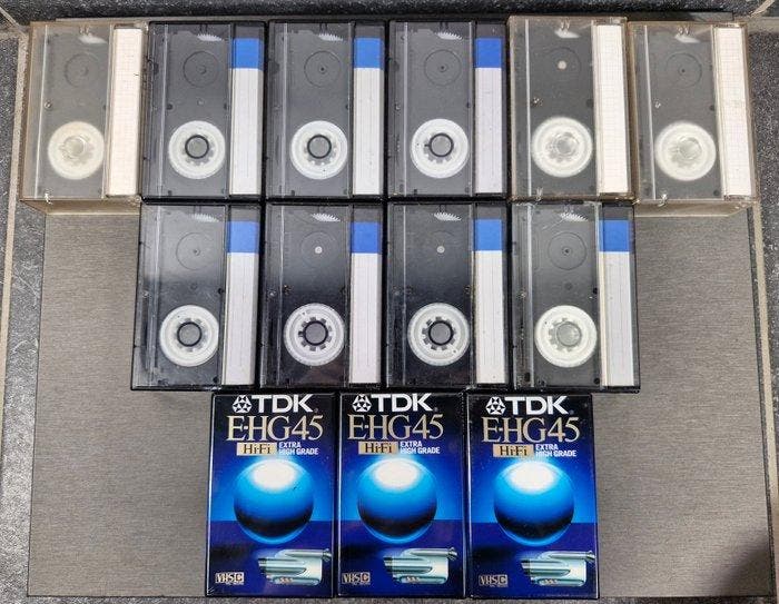 TDK VHS Cassettes, Collections, Appareils photo & Matériel cinématographique