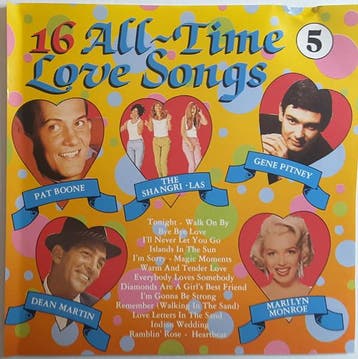 Various - 16 All-Time Love Songs 5, Verzenden