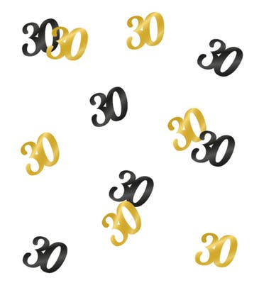 Tafelconfetti 30 Jaar 20gr, Verzenden, Nieuw