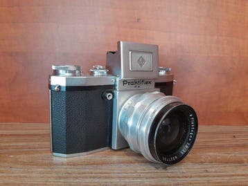 Praktica, Carl Zeiss Jena FX + Flektogon 2,8/35mm | Single, Audio, Tv en Foto, Fotocamera's Analoog, Nieuw