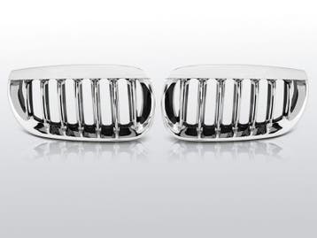 Grillen set | Nieren| geschikt voor BMW X3 2003-2007 chroom, Auto-onderdelen, Verzenden, Nieuw, BMW