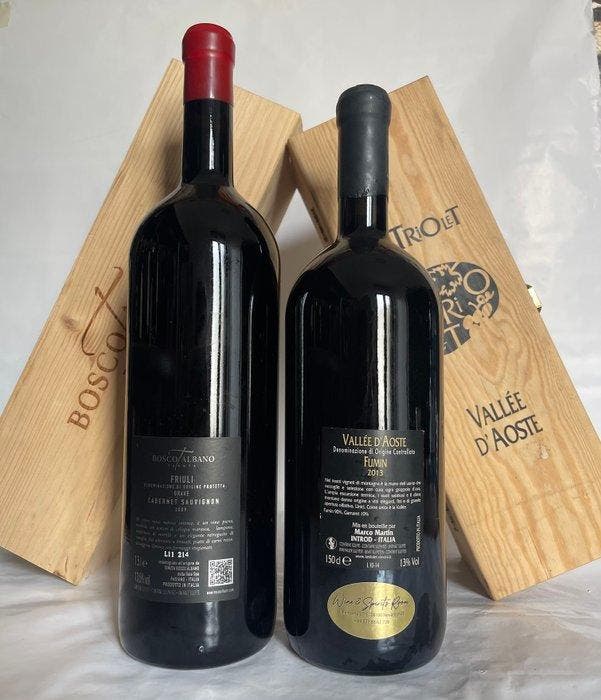 2009 Tenuta Bosco Albano, Cabernet Sauvignon Riserva & 2013, Collections, Vins
