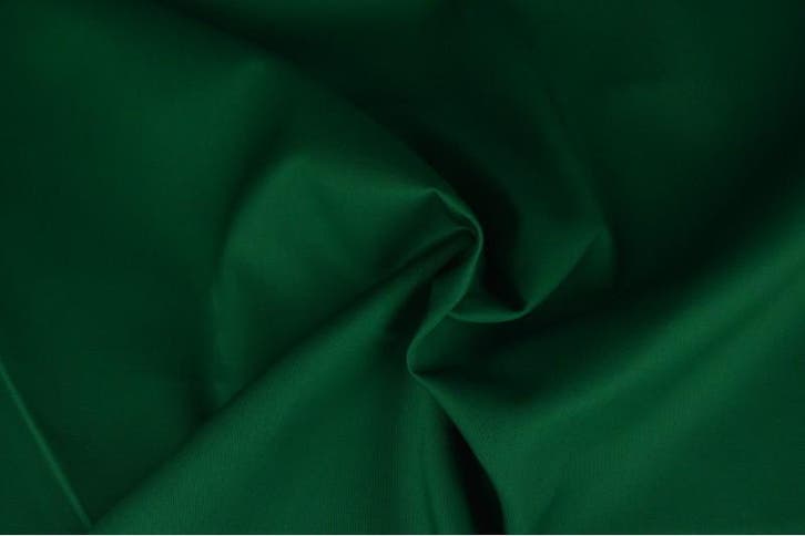 10 meter keperkatoen - Groen - 150cm breed, Hobby en Vrije tijd, Stoffen en Lappen, 120 cm of meer, 200 cm of meer, Groen, Nieuw