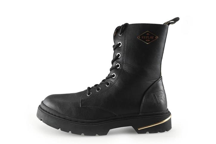 Replay Veterboots Meisjes in maat 34 Zwart, Enfants & Bébés, Vêtements enfant | Chaussures & Chaussettes, Envoi