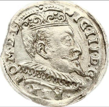 Litouwen. Sigismund III Vasa. 3 Groschen (Trojak) 1594 /