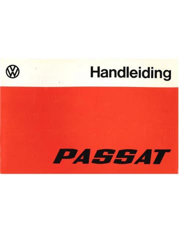 1975 VOLKSWAGEN PASSAT INSTRUCTIEBOEKJE NEDERLANDS, Auto diversen, Handleidingen en Instructieboekjes, Ophalen of Verzenden