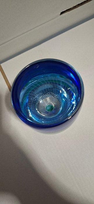 Glasfabriek Leerdam - Floris Meydam - Vaas - Unica Vaas -, Antiek en Kunst, Antiek | Glaswerk en Kristal