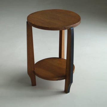 Bijzettafel - Eik - Nederlandse Art Deco