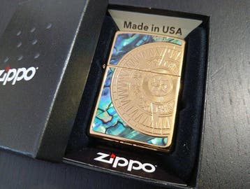 Zippo - Compass Shell Inlay – 2025 – Caixa Original -, Nieuw