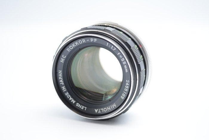 Minolta MC Rokkor-PF 1,7/55mm | Cameralens, Audio, Tv en Foto, Fotocamera's Analoog