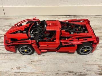 Lego Set - 8653 - Technic - Lego Racers Technik Enzo Ferrari, Nieuw