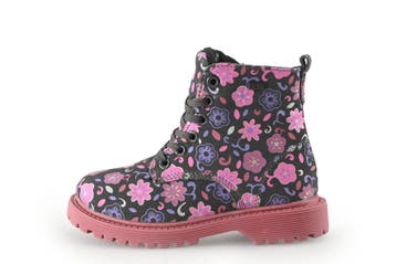 Geko Veterboots Meisjes in maat 28 Paars, Kinderen en Baby's, Verzenden, Jongen of Meisje, Schoenen, Zo goed als nieuw