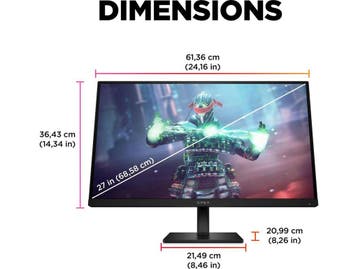 HP OMEN 27K - Gaming Monitor - 4K IPS 144Hz - 27 Inch, Verzenden, Zo goed als nieuw, HP