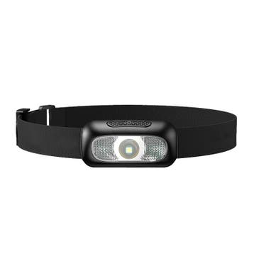 LED HEADLIGHT | 110 LUMEN | WIT+ROOD | MICRO-USB, Verzenden