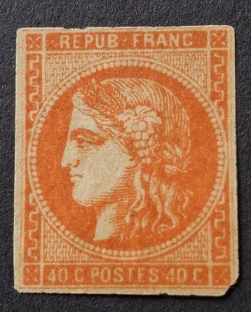 Frankrijk 1870/1870 - Bordeaux-uitzending - N.48 - 40 c