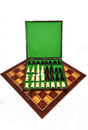 Schaakspel - Hout, Antiek en Kunst