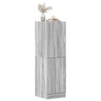 vidaXL Keukenkast 38x41,5x131,5 cm bewerkt hout grijs sonoma, Verzenden