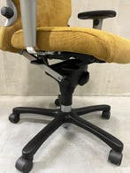 Refurbished Bureaustoel Geel Haworth Comforto 77 NPR 1813, Verzenden, Geel, Zo goed als nieuw, Bureaustoel