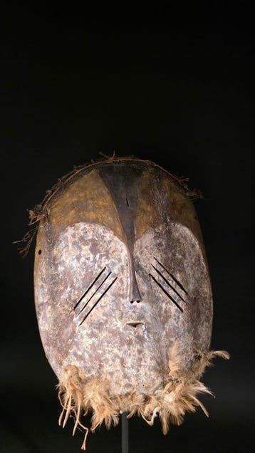 Houten masker - Mbole - DR Congo (Zonder minimumprijs)