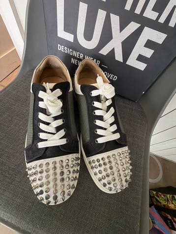Christian Louboutin - Seavaste 2 Spiked Low-Top Sneakers -, Nieuw