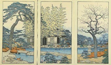 Soshun Sanyu Zu(Early Spring Three Friends Pine,