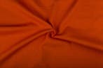 Meubelstof donkeroranje - Linnen stof 50m op rol, Hobby en Vrije tijd, Stoffen en Lappen, Verzenden, Nieuw