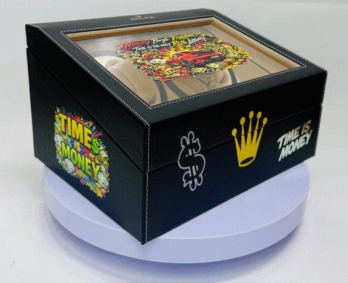 Vanessa Fodera (1981) - ROLEX TIME IS MONEY - LUXURY AUTO, Antiquités & Art, Art | Objets design
