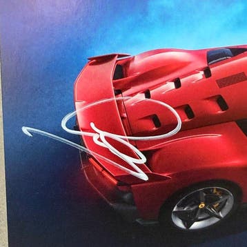 Italië - Ferrari F80 - Officiële fankaart - Gesigneerd door, Verzamelen, Nieuw