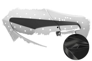 Achterlicht covers voor Renault Megane III Grand Tour RB021-, Verzenden, Nieuw
