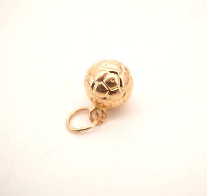 Zonder minimumprijs - Hanger - 19.2 kt. Geel goud - bal, Bijoux, Sacs & Beauté, Bijoux anciens