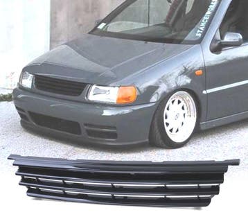 CALANDRE VOLKSWAGEN VW POLO 6N 94-99 NOIR, Autos : Pièces & Accessoires, Verzenden