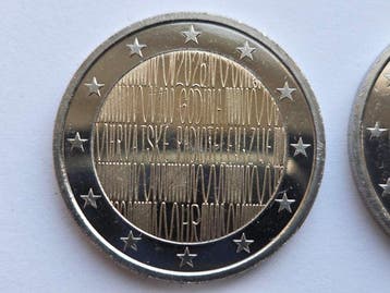 Kroatië, Luxemburg. 2 Euro 2026 (4 coins) (Zonder