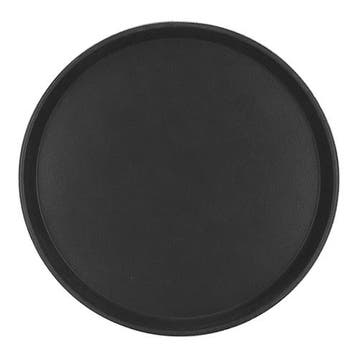 Dienblad | Glasvezel | Zwart | Antislip | Ø360mm CaterChef, Verzenden, Nieuw in verpakking