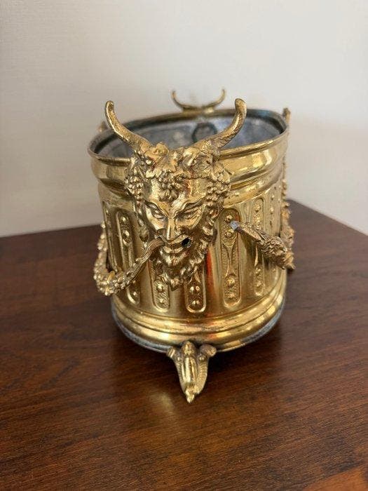 Jardinière - Koper - Antieke plantenbak, Antiek en Kunst, Curiosa en Brocante