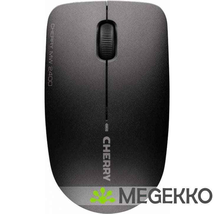Cherry MW 2400 Zwart Draadloze muis, Computers en Software, Overige Computers en Software, Nieuw, Verzenden