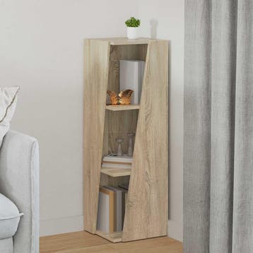 vidaXL Zijplank 33 x 32 x 100,5 cm Bewerkt hout Sonoma Eik, Verzenden, Nieuw