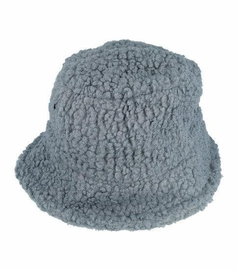 Bucket Hat Hoedje – Teddy Stof – One Size – Blauw, Kleding | Dames, Hoeden en Petten
