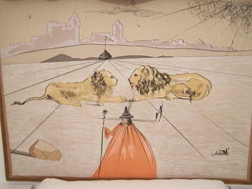 Hosk Corp Panamá - Salvador Dalí (after) - Wandtapijt - 130, Antiek en Kunst