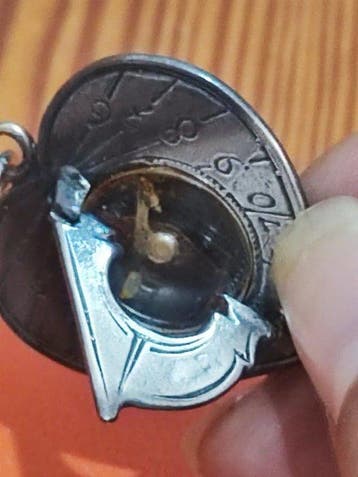 Cadran solaire - Argent 925