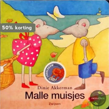 Malle muisjes 9789027640512 D. Akkerman, Verzenden, Gelezen, D. Akkerman