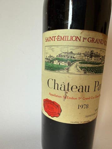 1978 Château Pavie - Bordeaux, Saint-Émilion 1er Grand Cru