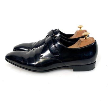 Prada Derby Single Velcro Black 4D 1803 UK 8.5 - Chaussures, Nieuw