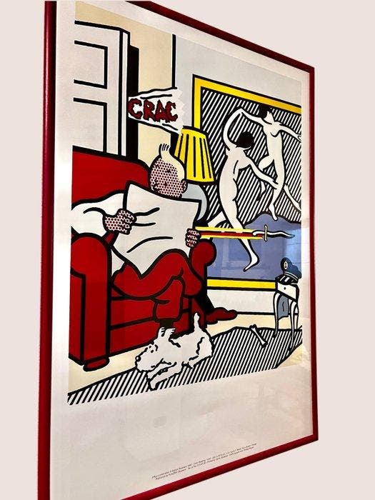 Roy Lichtenstein (1923-1997) - Tintin Reading, Boeken, Stripverhalen