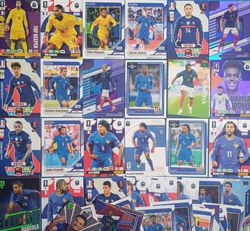 2023/24 Topps Topps Kylian Mbappé, Zinedine Zidane, Neymar, Nieuw